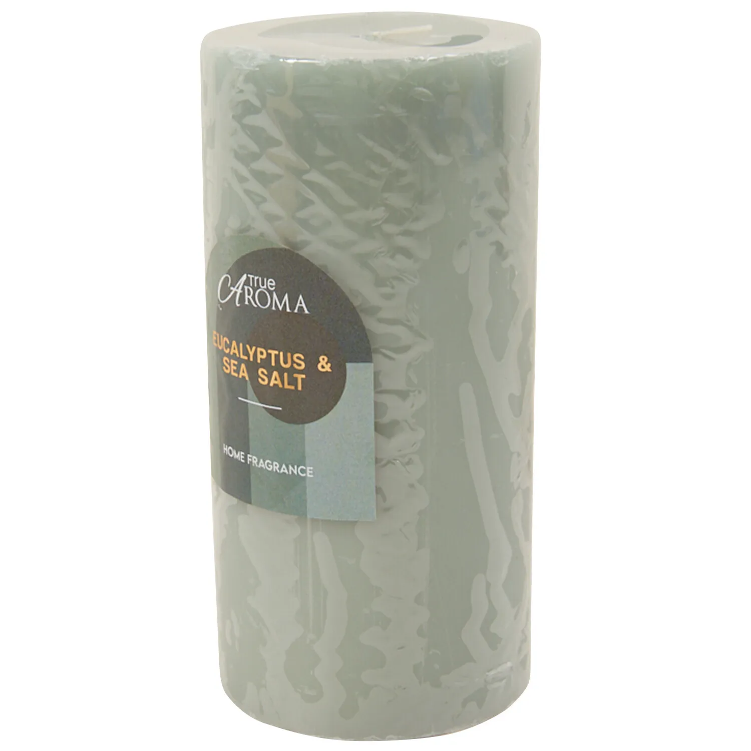 Warm Vanilla or Eucalyptus Scented Pillar Candle