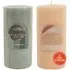 Warm Vanilla or Eucalyptus Scented Pillar Candle