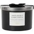 White Musk & Vanilla Candle - Black