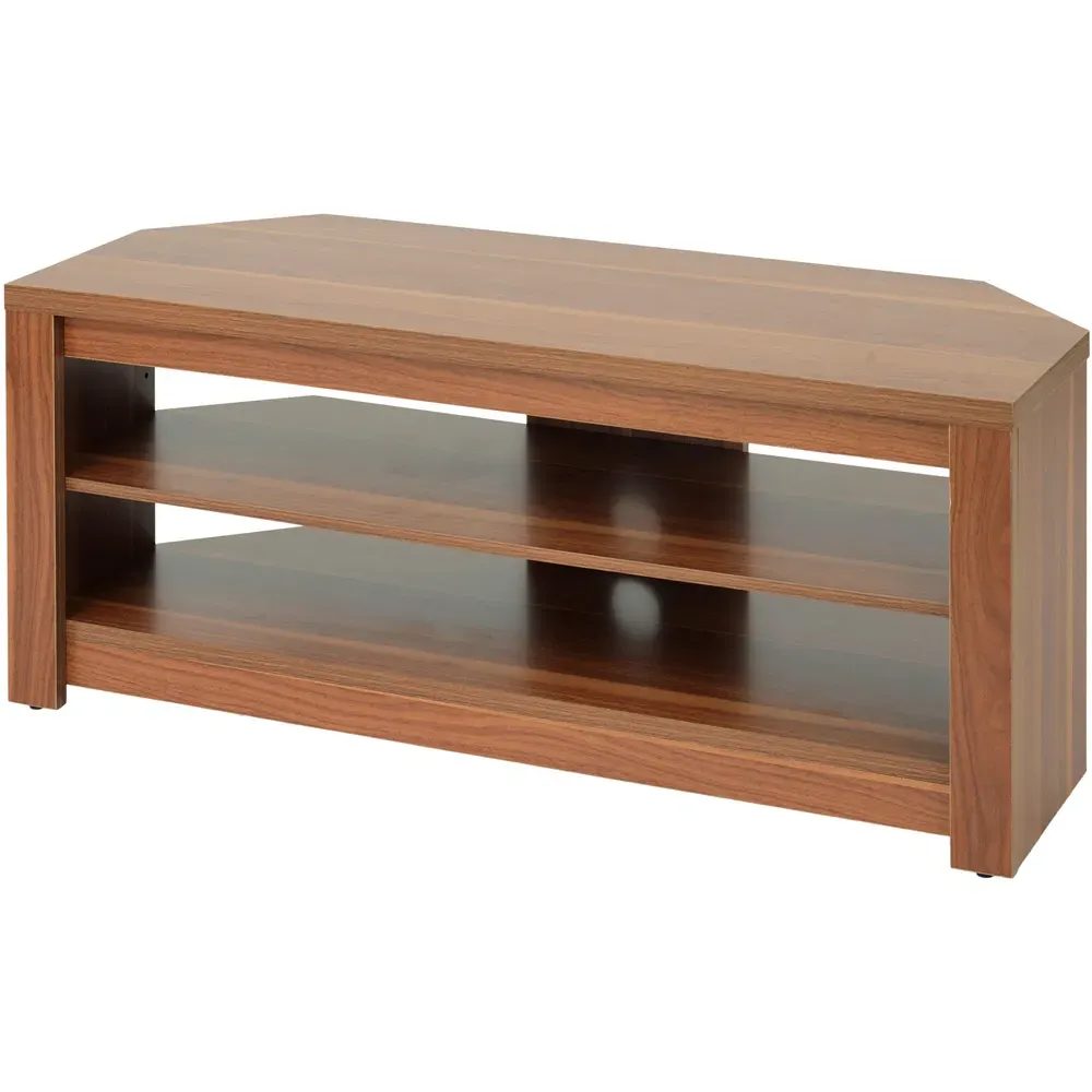 Memphis 2 Shelf TV Stand - Brown, Walnut