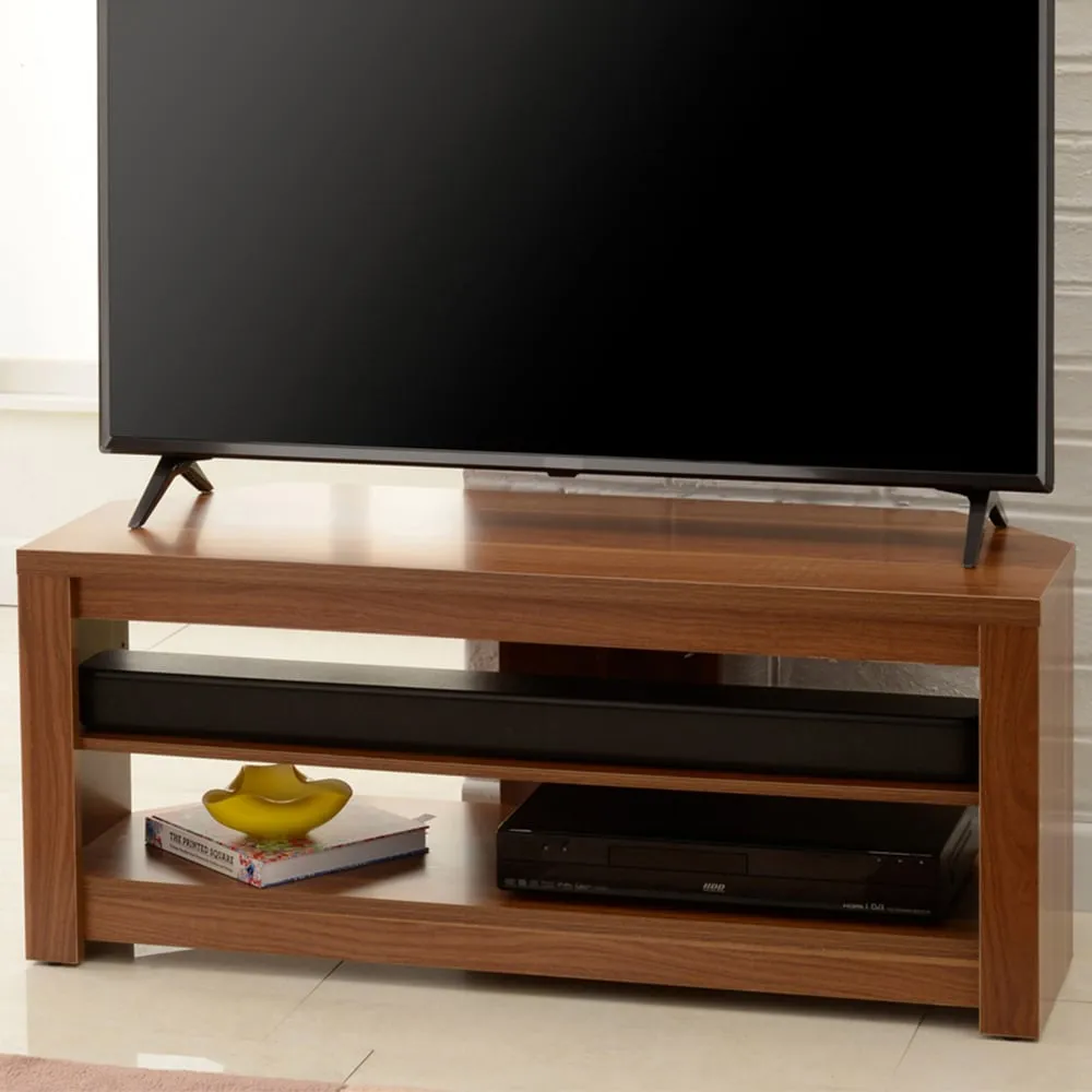 Memphis 2 Shelf TV Stand - Brown, Walnut image