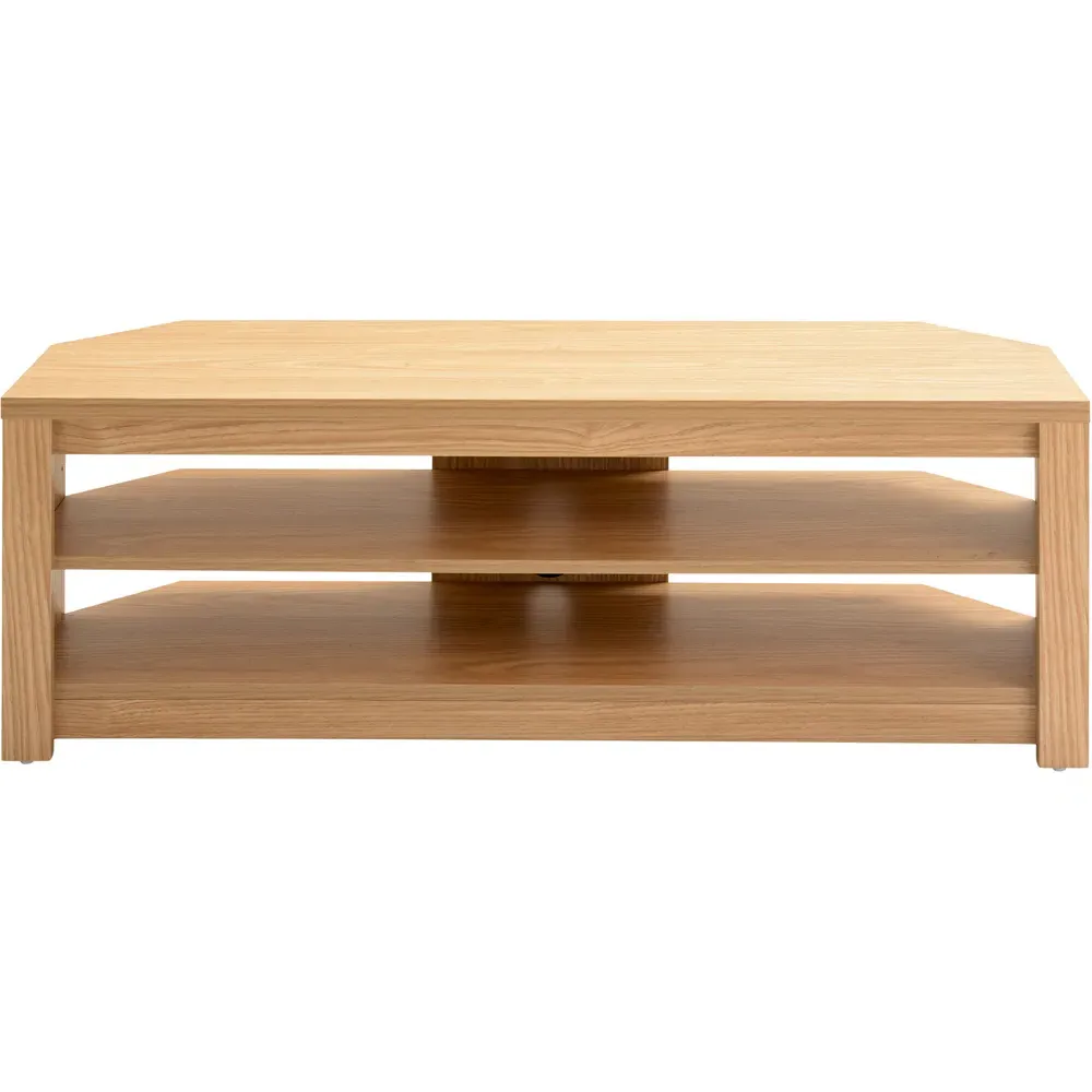 Memphis 2 Shelf TV Stand - Oak