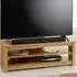 Memphis 2 Shelf TV Stand - Oak