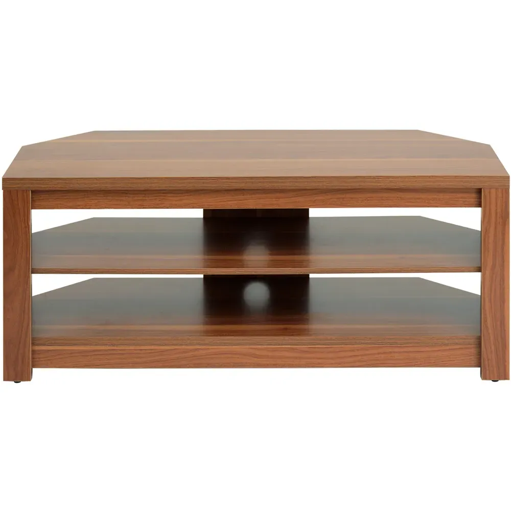 Memphis 2 Shelf TV Stand - Walnut