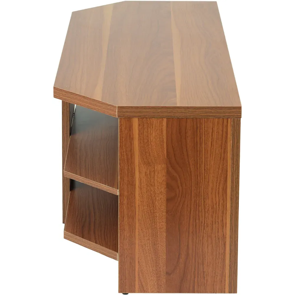 Memphis 2 Shelf TV Stand - Walnut