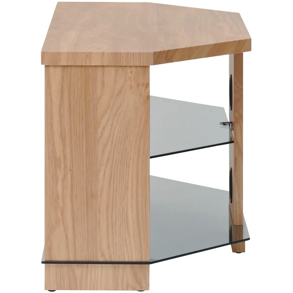 Montreal 2 Shelf TV Stand 1050mm - Brown, Oak