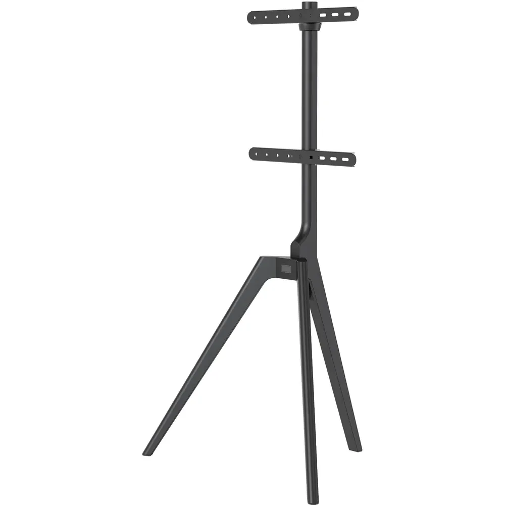 Tripod Floor TV Stand - Black, Wood