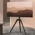 Tripod Floor TV Stand - Black, Wood