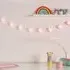 10 LED Paper Hearts Fairy String Lights - Pink