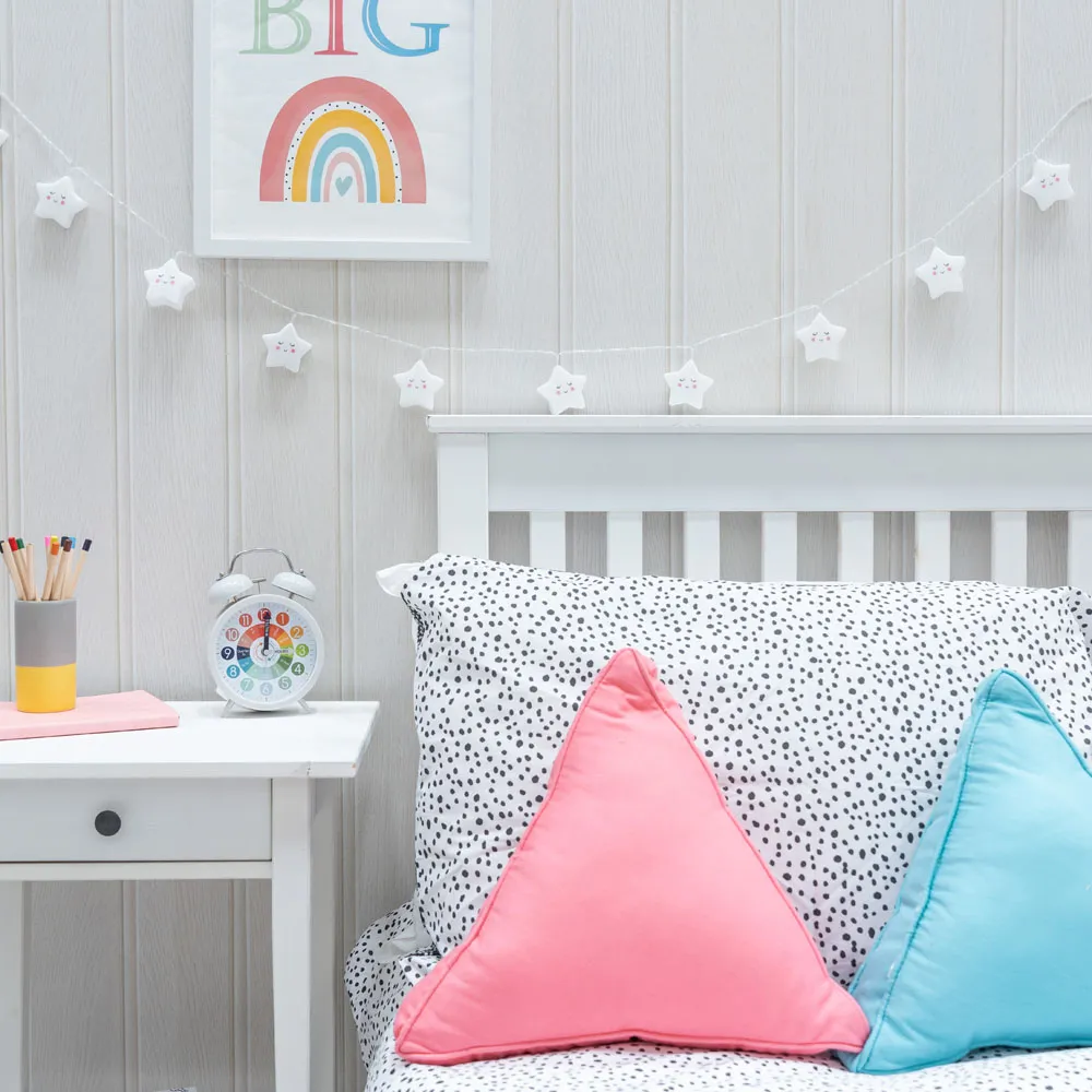 10 LED Star Fairy String Lights - Warm White