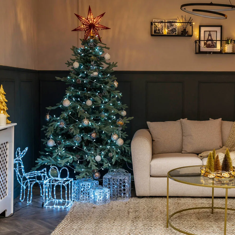 240 LED Bubble String Lights - Cool White