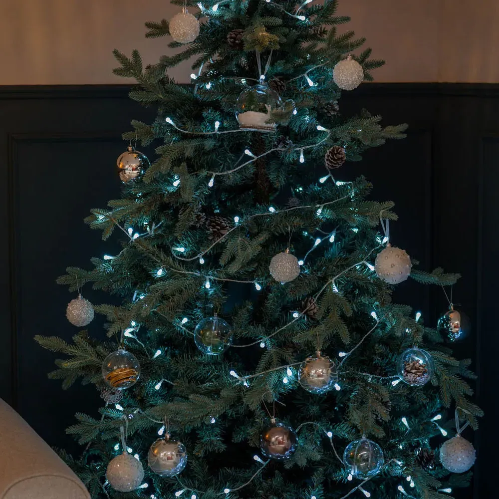 240 LED Bubble String Lights - Cool White