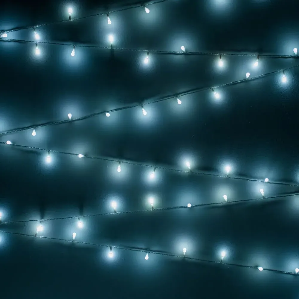 240 LED Bubble String Lights - Cool White image