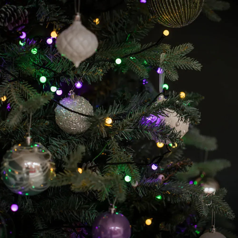 240 LED Bubble String Lights - Multicolour