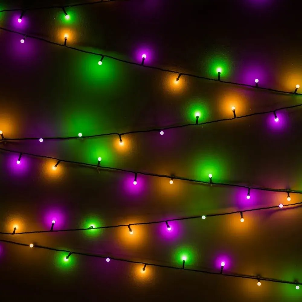 240 LED Bubble String Lights - Multicolour