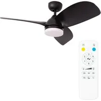 36 Inch Ceiling Fan with LED Light - White