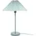 Akira Pleated Shade LED Table Lamp - Blue, Paper