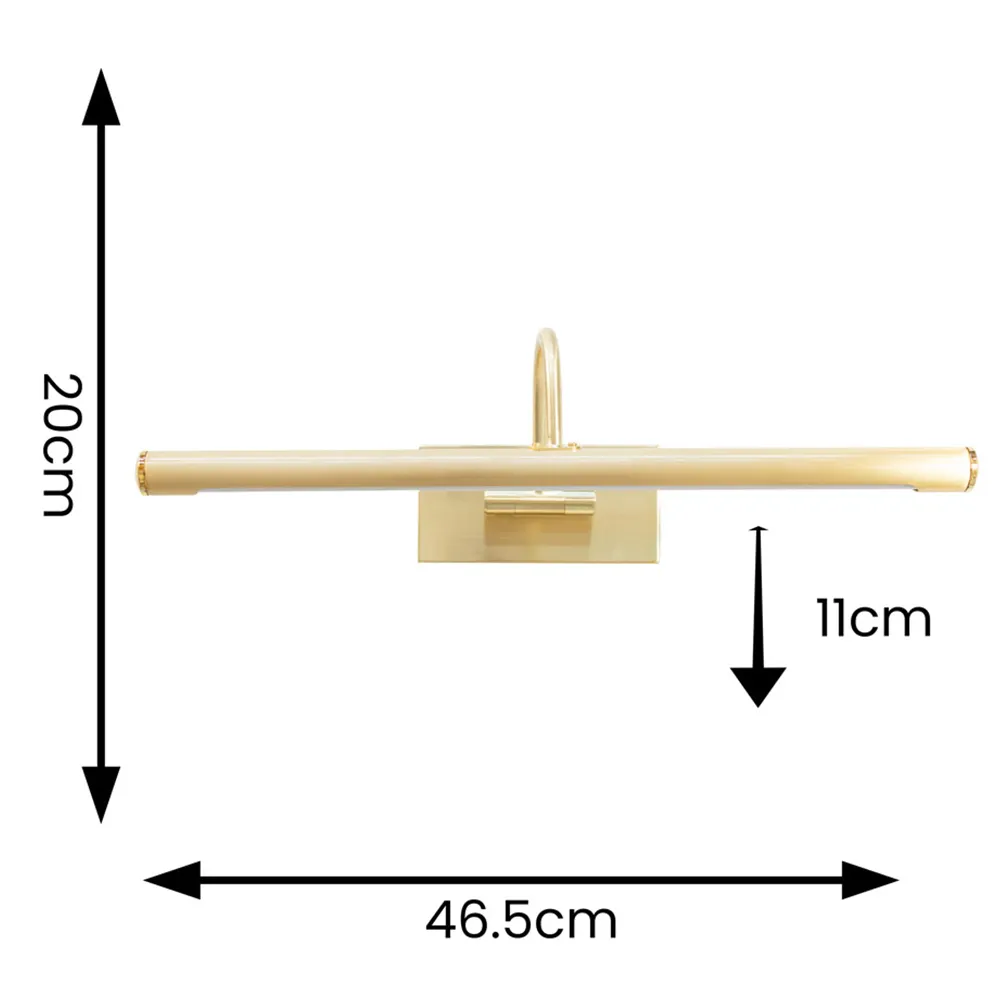 Alana LED Wall Light - Gold