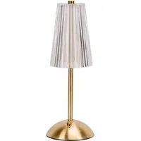 Allie Portable Rechargeable LED Table Lamp - Gold