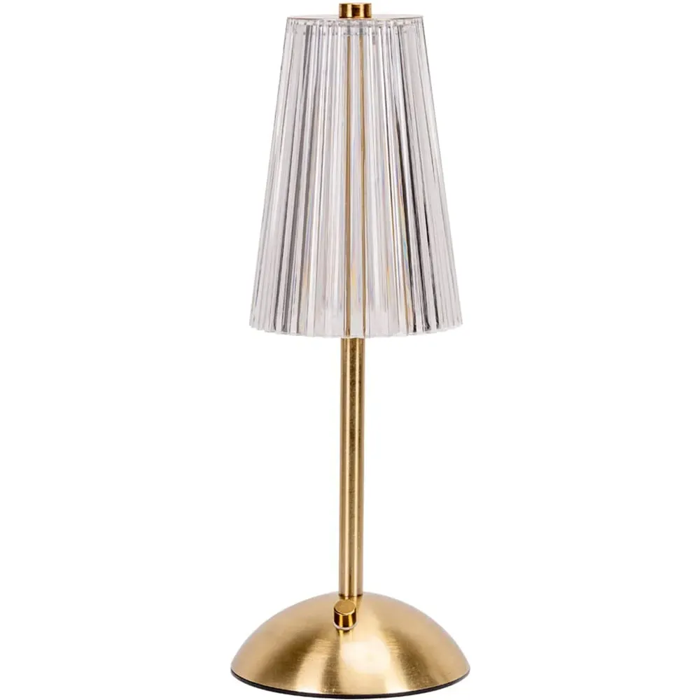 Allie Portable Rechargeable LED Table Lamp - Gold image