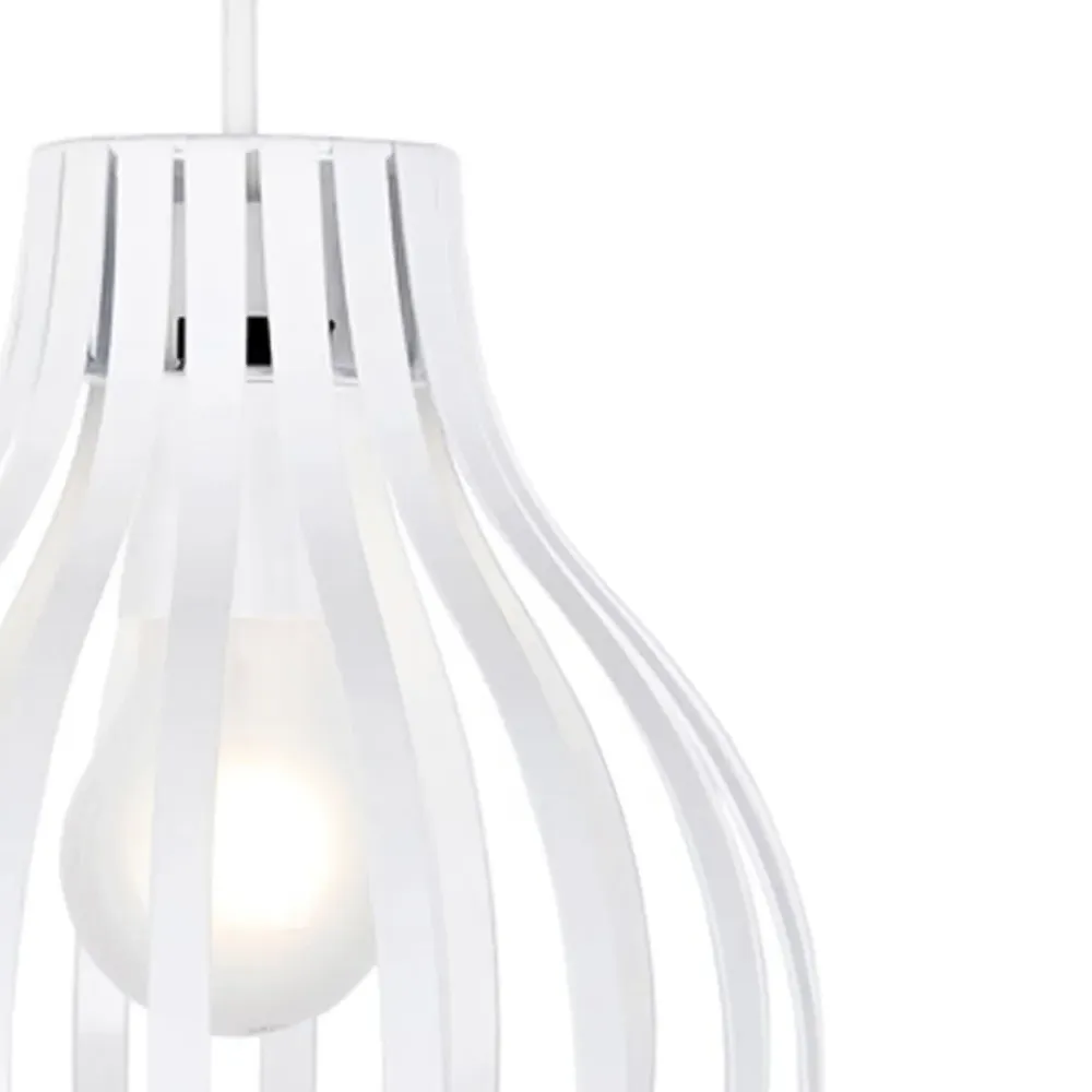 Alloa Basket Pendant Shade - White