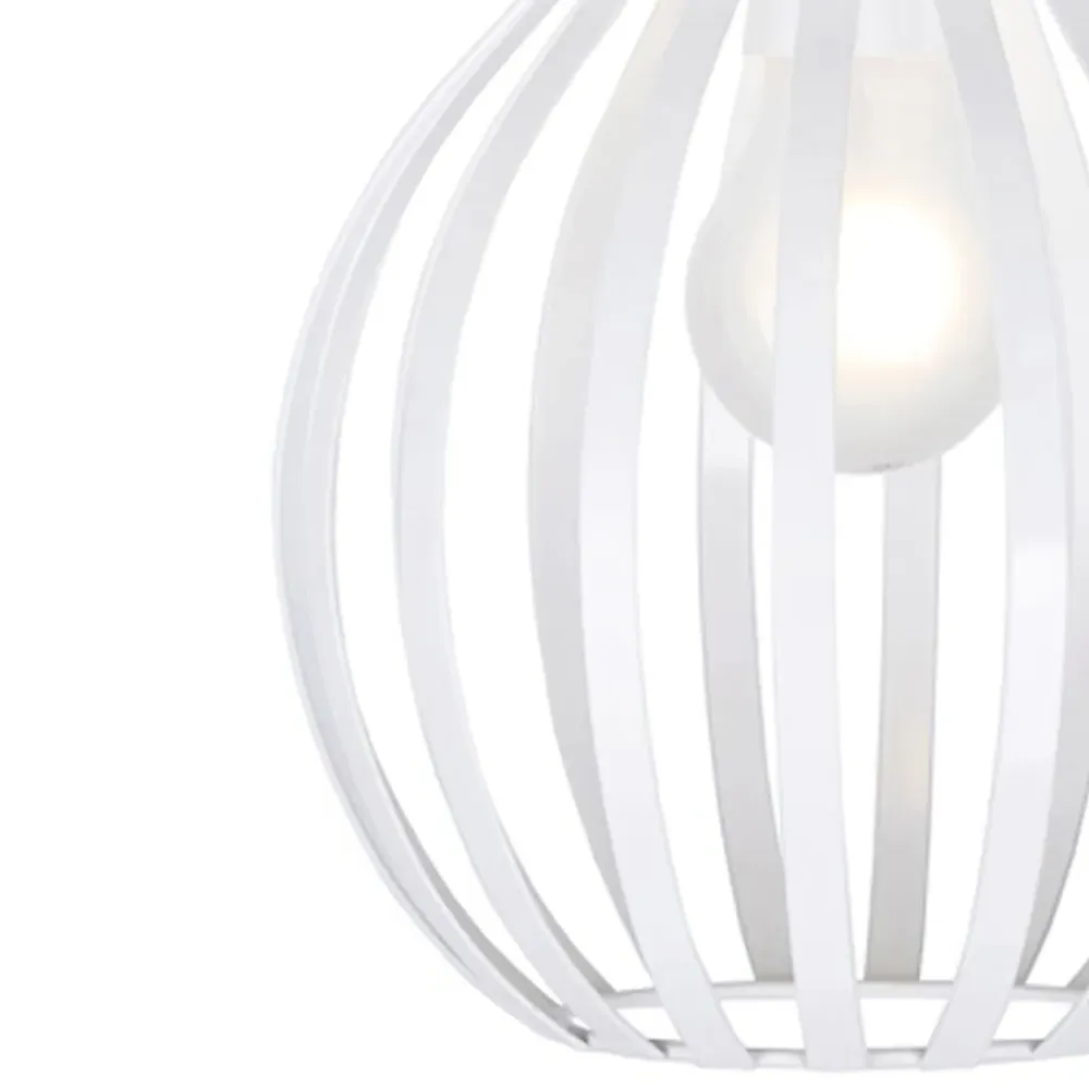 Alloa Basket Pendant Shade - White
