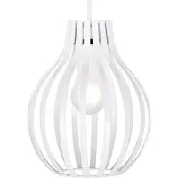 Alloa Basket Pendant Shade - White
