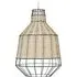 Alor Basket Pendant Shade - Cream, Rattan