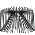 Amadeus Cylinder Wire Pendant Shade - Black