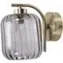 Amelie Ribbed Glass Wall Lamp - Gold