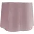 Amy Scallop Lamp Shade - Blush Pink, Velvet