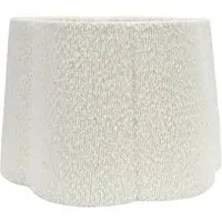 Amy Scallop Lamp Shade - Cream, Boucle