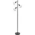 Angus 3 Way Metal LED Floor Lamp - Black