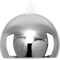 Arco Mini Pendant Light Shade - Chrome, Metal