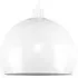 Arco Mini Pendant Light Shade - White, Metal