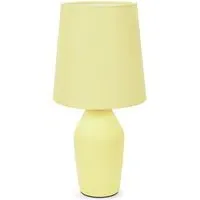 Arlo Ceramic LED Table Lamp - Yellow