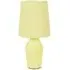 Arlo Ceramic LED Table Lamp - Yellow