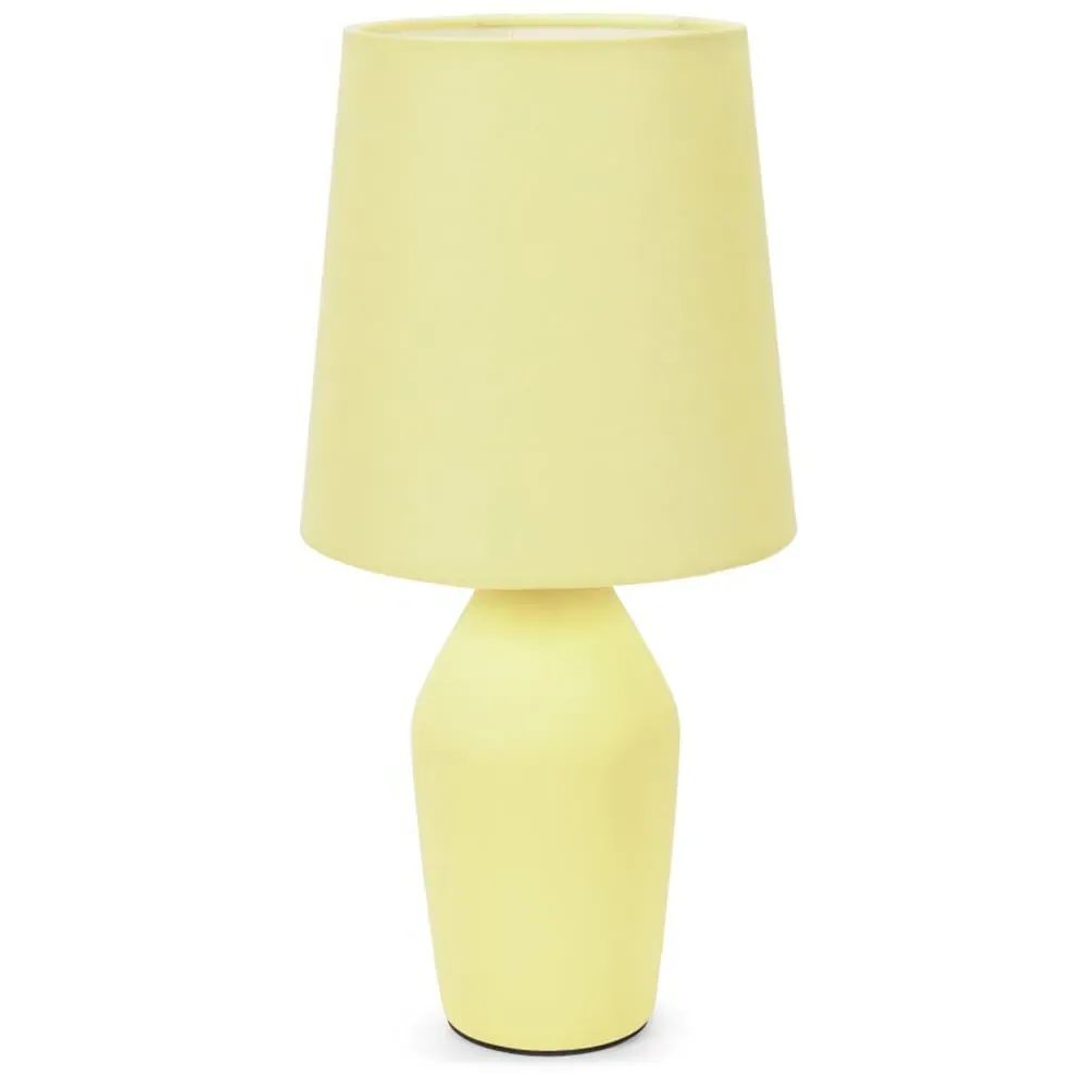 Arlo Ceramic LED Table Lamp - Yellow image