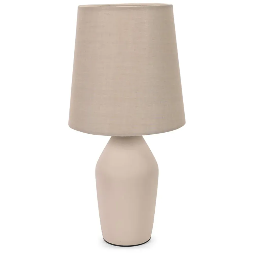Arlo LED Table Lamp - Brown, Ceramic