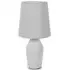 Arlo LED Table Lamp - Grey, Ceramic
