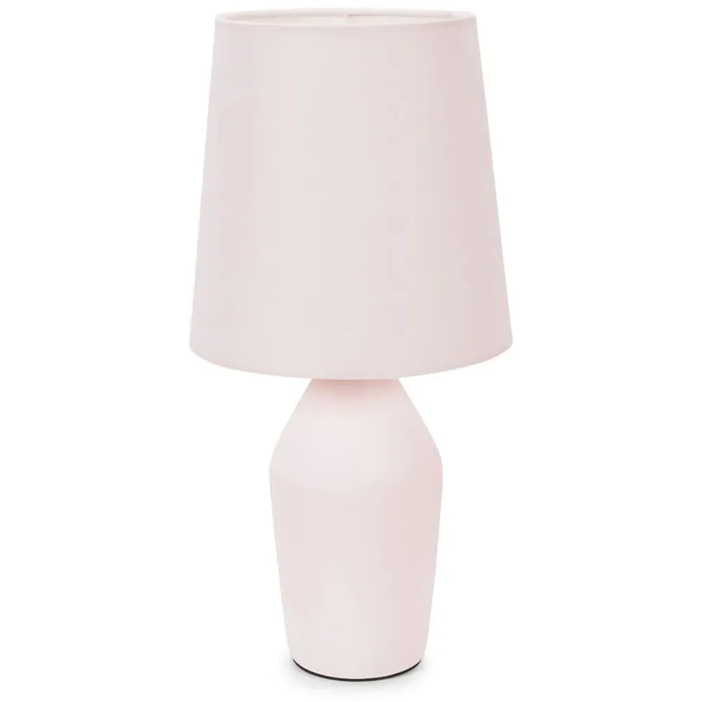 Arlo LED Table Lamp - Pink, Ceramic