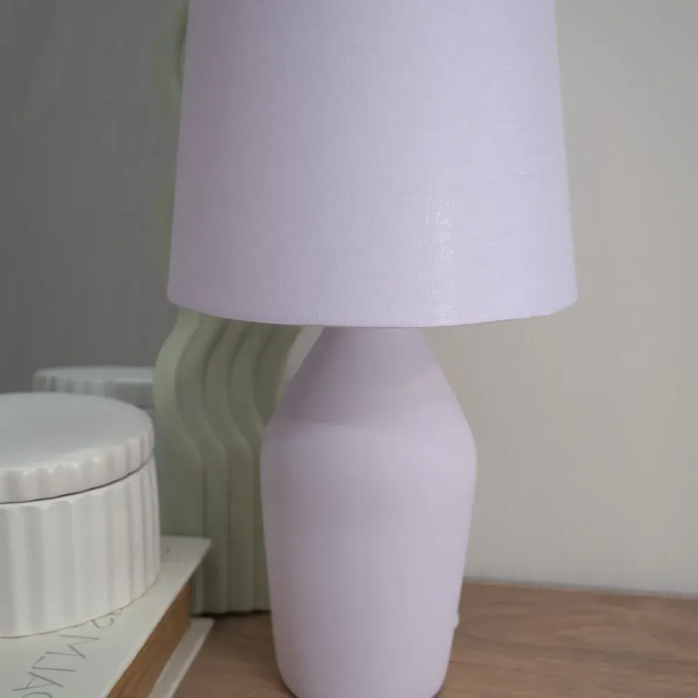 Arlo LED Table Lamp - Purple, Ceramic
