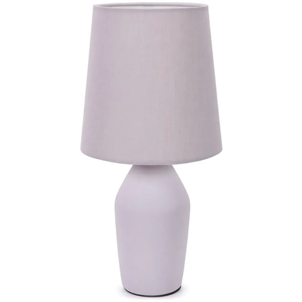 Arlo LED Table Lamp - Purple, Ceramic