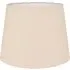 Aspen Large Tapered Lamp Shade - Beige, Polycotton