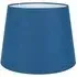 Aspen Large Tapered Lamp Shade - Blue, Polycotton