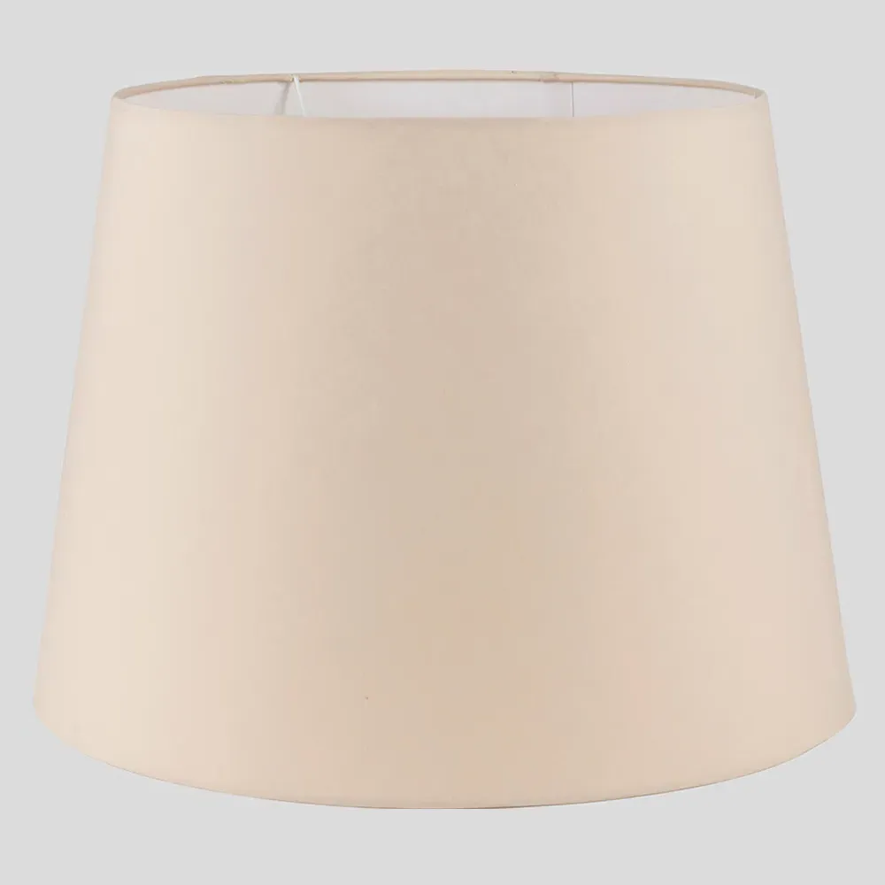Aspen XL Tapered Lamp Shade - Beige, Polycotton