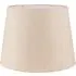 Aspen XL Tapered Lamp Shade - Beige, Polycotton