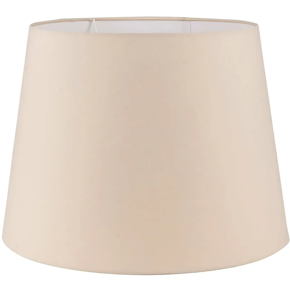 Aspen XL Tapered Lamp Shade - Beige, Polycotton