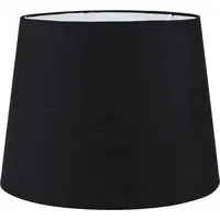 Aspen XL Tapered Lamp Shade - Black, Polycotton