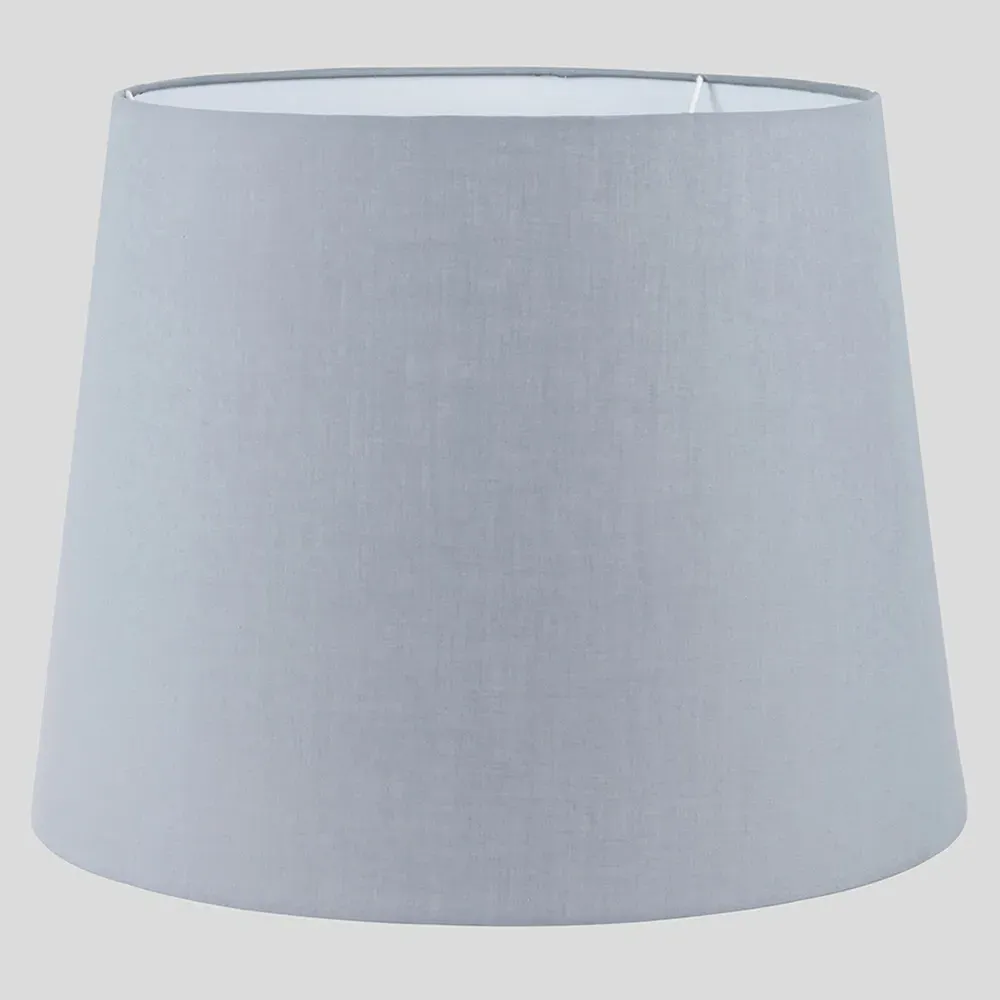 Aspen XL Tapered Lamp Shade - Grey, Polycotton